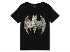 Name It t-shirt sort med Batman print